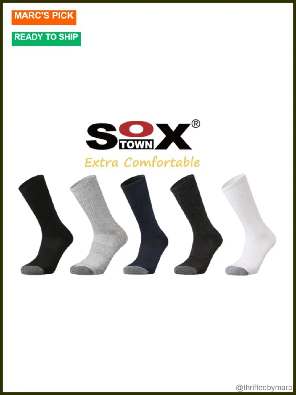 Cushioned Crew Athletic Socks for Men Women, Moisture Wicking, Odor Control,